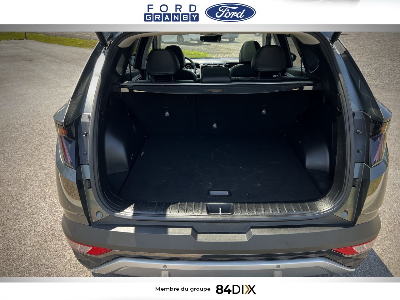 Hyundai Tucson hybride rechargeable 2022 Gris Granby - photo #26