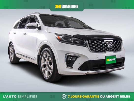 2019 Kia Sorento SXL Limited AWD AUTO A/C MAGS CUIR TOIT NAV CAM RE White