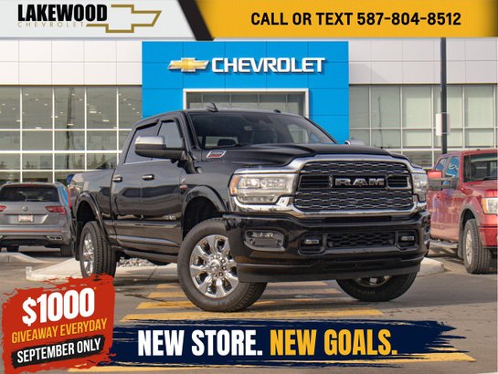 2019 Ram 2500 Limited Level 1 4x4 6.7L Cummins | Power Sunroof Black