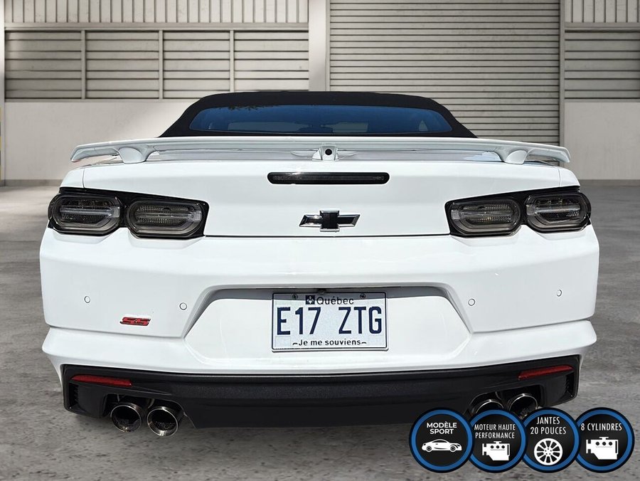 CHEVROLET CAMARO 2 SS CONVERTIBLE 2022 Blanc
