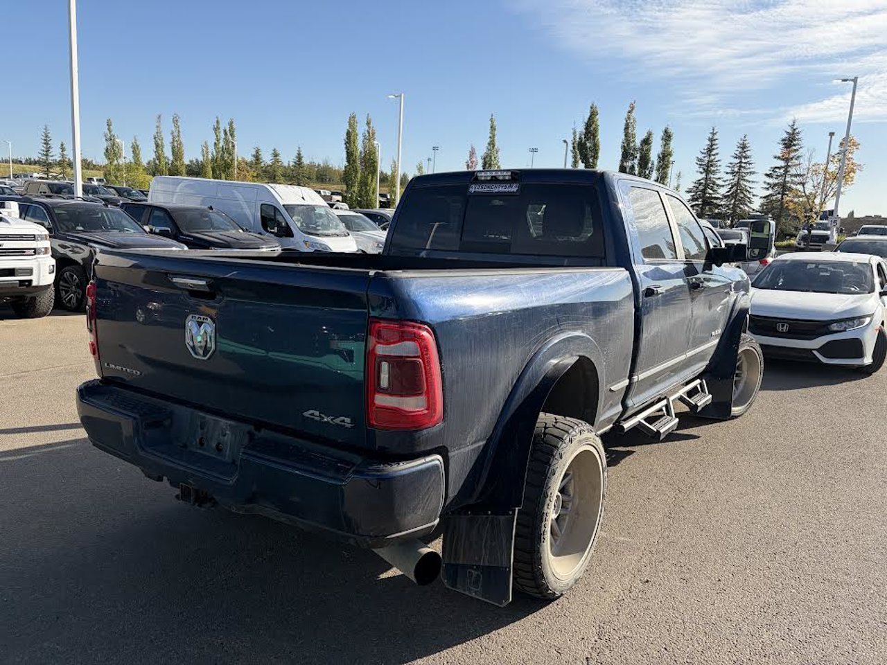 2019 Ram 2500 Limited 4x4 Crew Cab 6'4 Box Blue Sherwood Park - photo #4