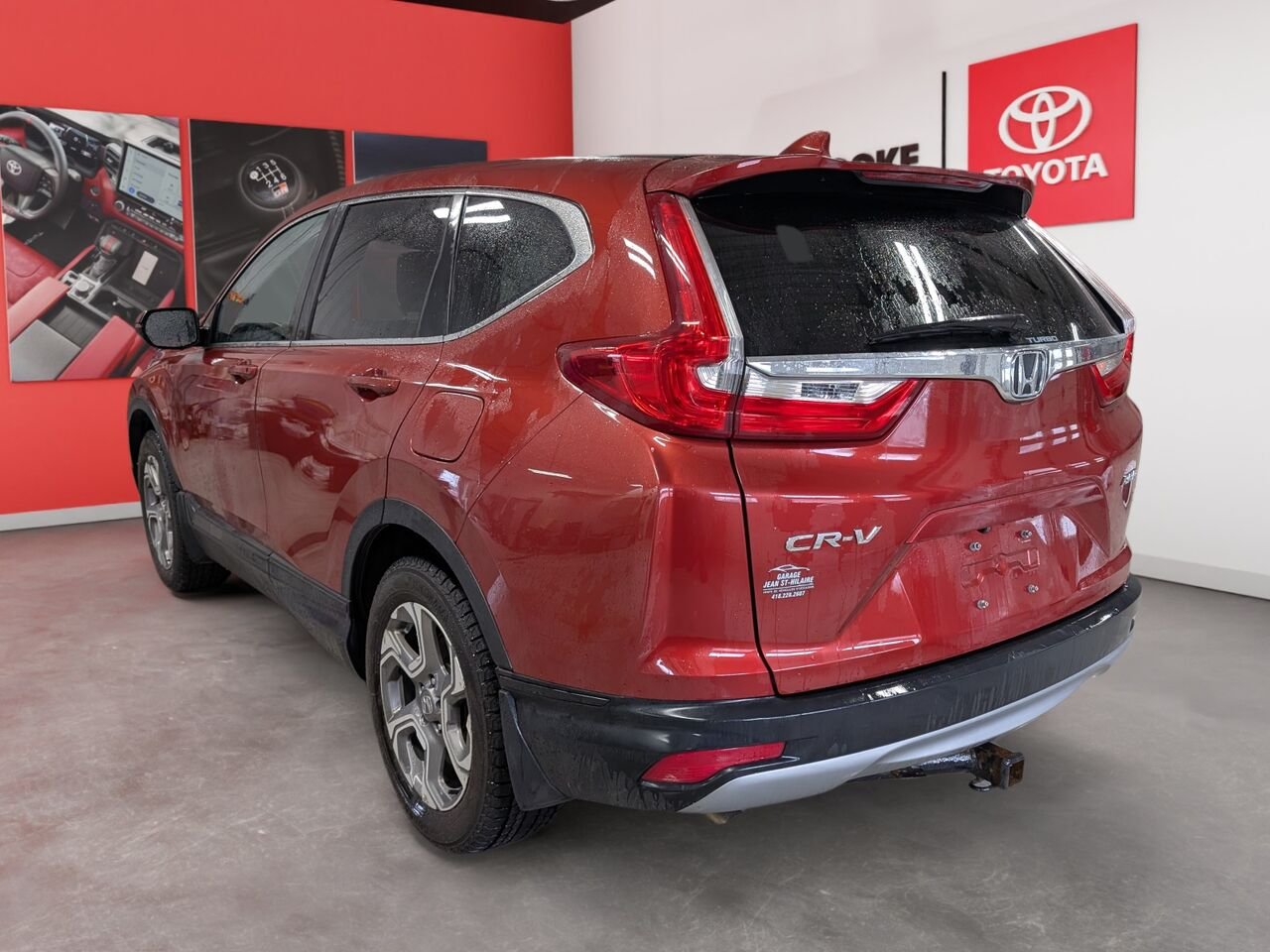2019 Honda CR-V 2HKRW2H54KH134274 Red Sherbrooke - photo #5