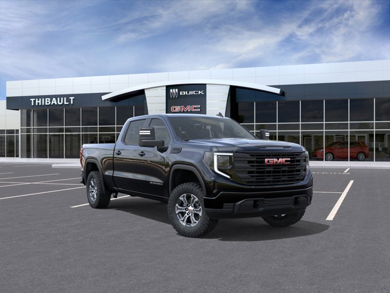 GMC SIERRA 1500 Pro cabine multiplace 4RM 157 po 2026 Noir Sherbrooke - photo #0