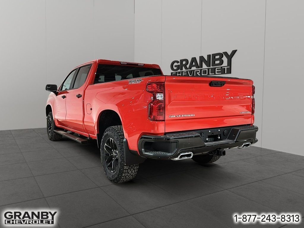2026 CHEVROLET Silverado 1500 K1500 SILVERADO CREW CAB CUSTOM TRAIL BOSS STD/BOX (2CX) | 26-0384 Red Hot Granby - photo #6