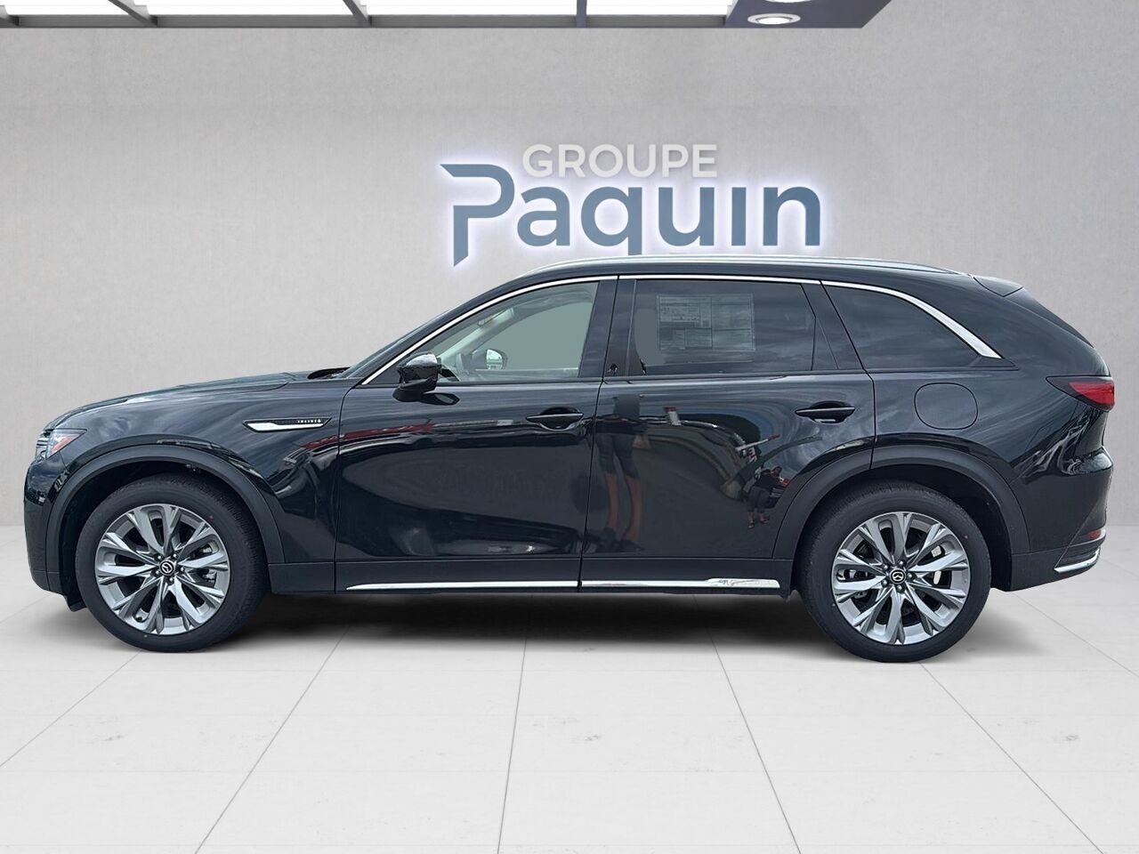 Mazda CX-90 hybride léger 2025 Noir Rouyn-Noranda - photo #5