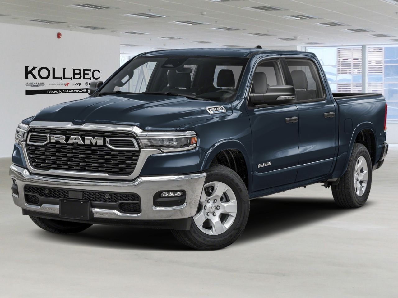 RAM 1500 270240 | Big Horn cabine d'équipe 4x4 caisse de 5 pi 7 po 2027 Bleu forgé métallisé Gatineau - photo #0