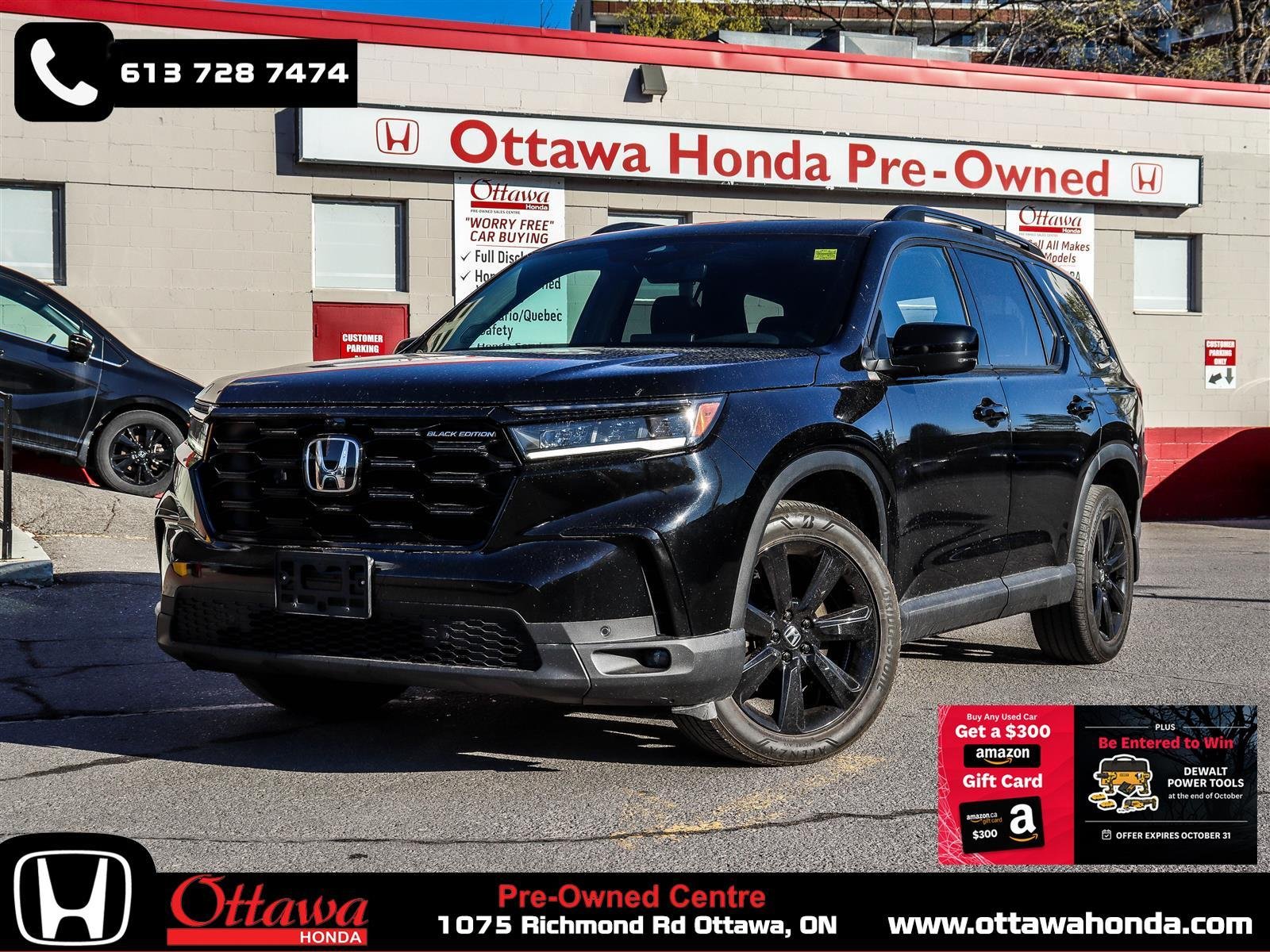 Honda Pilot Black Edition 2023 Black Ottawa & Gatineau - photo #0