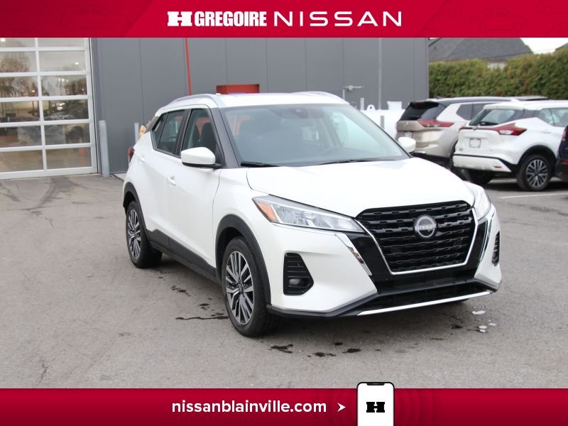 Nissan Kicks SV BAS KM CARPLAY A PARTIR DE 2.99% 2024 Blanc
