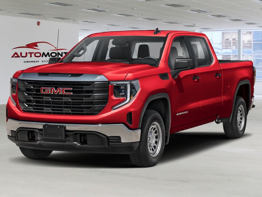 2026 GMC Sierra 1500 K1500 SIERRA CREW CAB PRO STD/BOX (1SA) Cardinal Red