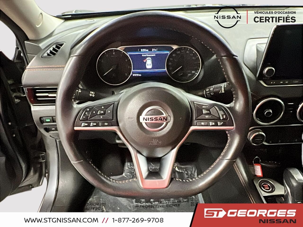Nissan Sentra 2021 Gris Saint-Georges - photo #11
