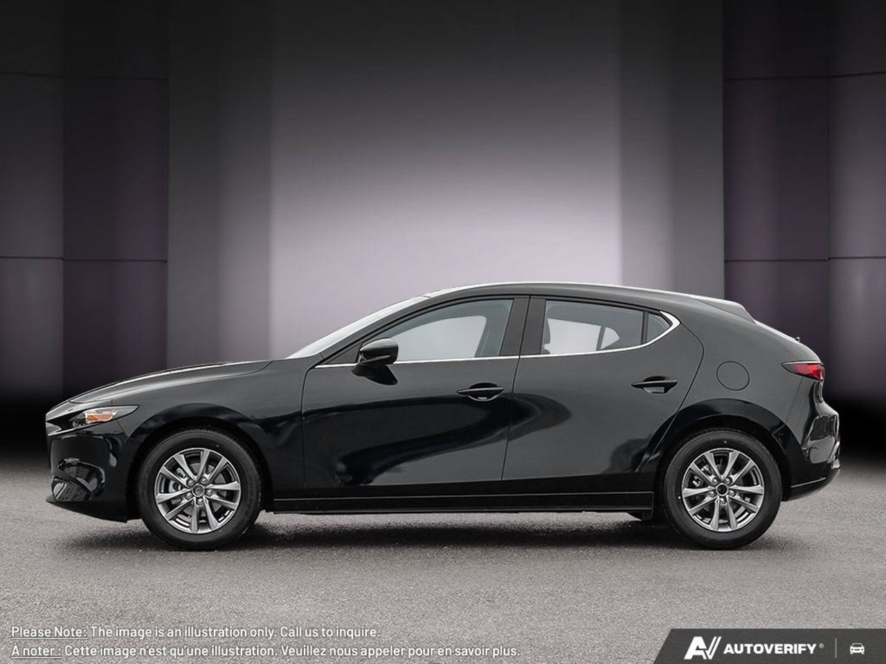 2026 Mazda Mazda3 Sport JM1BPAKL4T1892673 Jet Black Mica Mirabel - photo #2