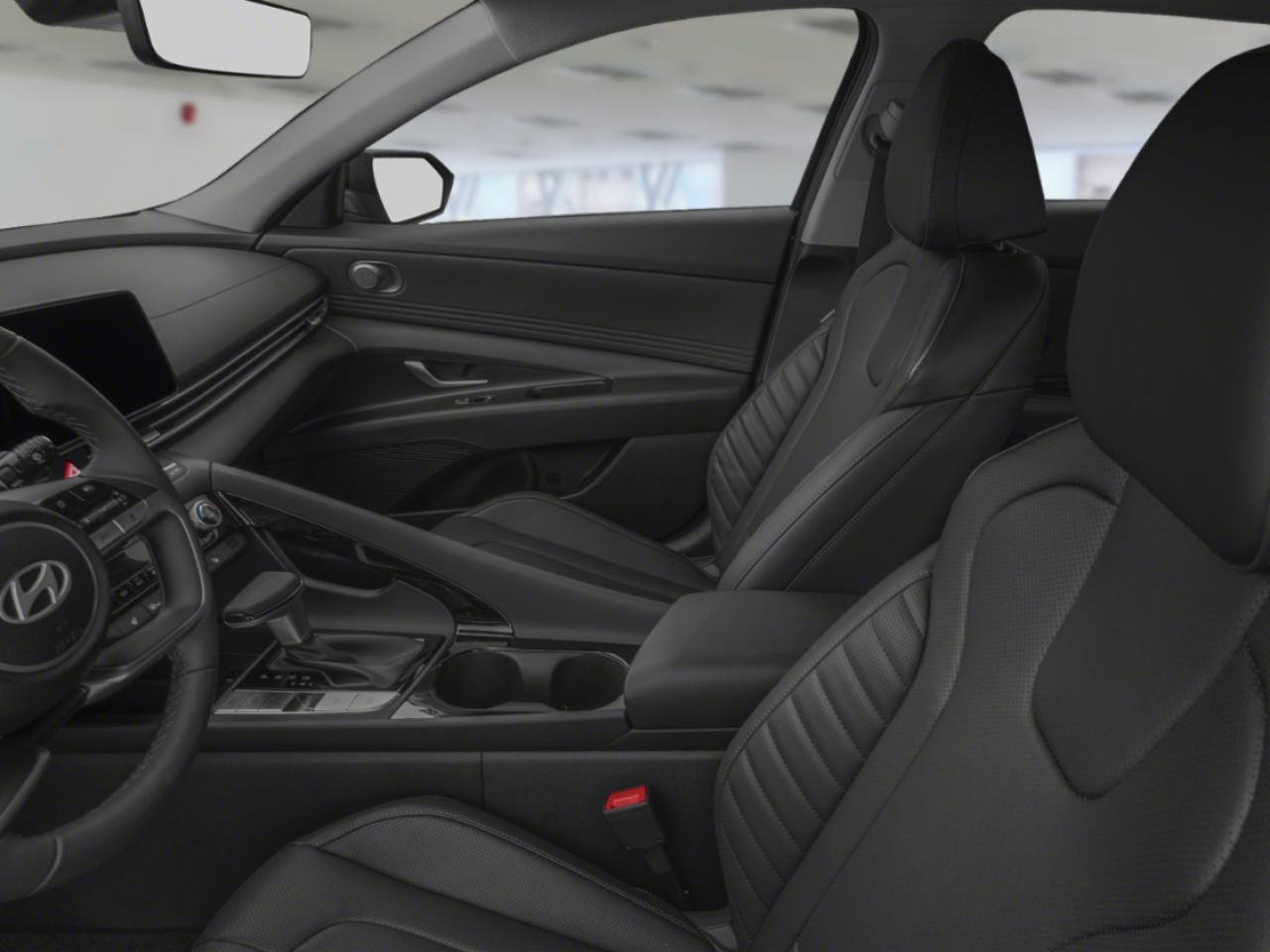 2026 HYUNDAI Elantra Luxury IVT avec intérieur deux tons Abyss Black Gatineau - photo #9