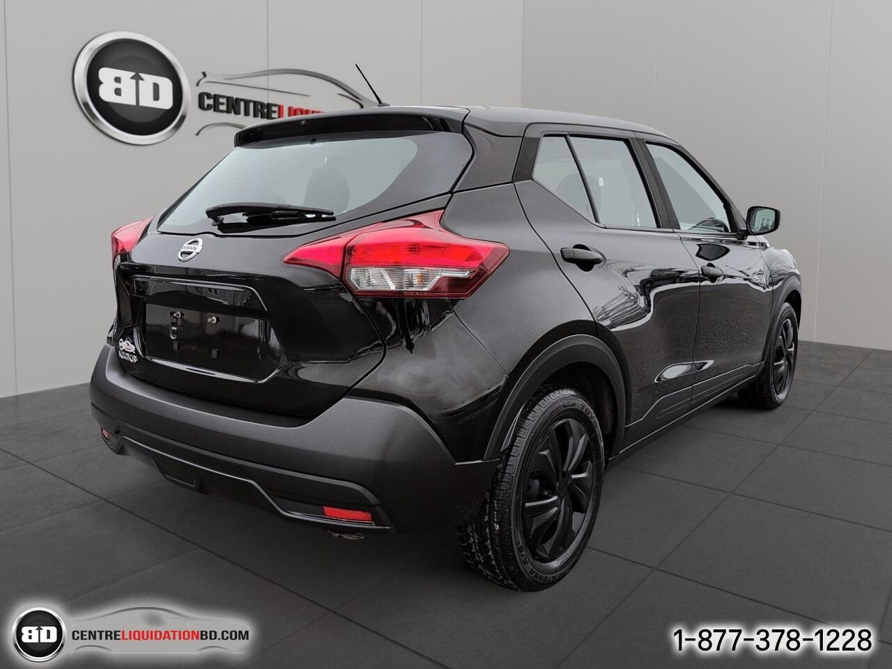 2019 Nissan Kicks S | A8830 Black Granby - photo #5