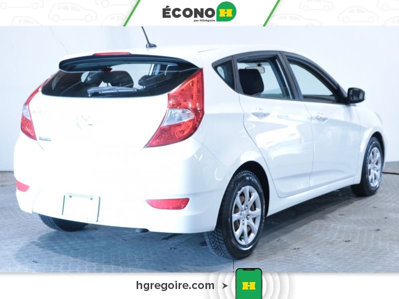 Hyundai Accent 2014 Blanc Saint-Eustache - photo #7