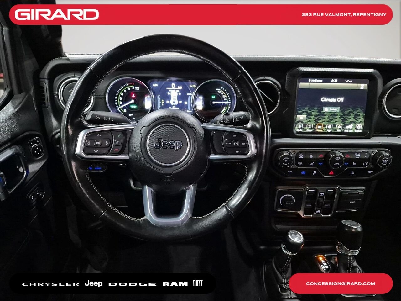 JEEP WRANGLER 4XE 2022 Gris Repentigny - photo #14