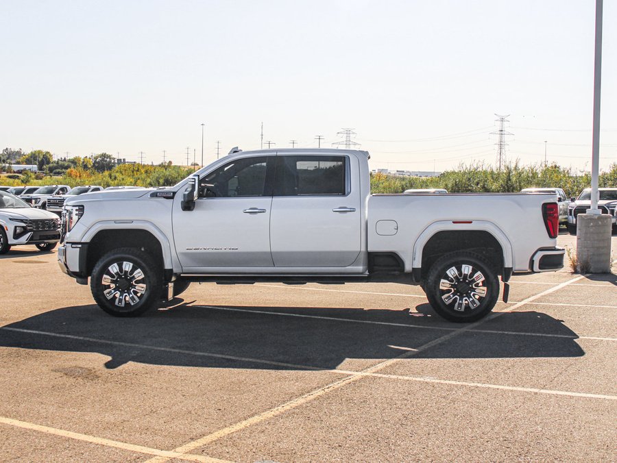 2024 GMC Sierra 3500HD Denali Reserve | Aftermarket BDS Leveling Kit White