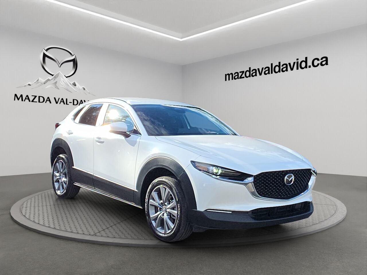 2025 Mazda CX-30 Gs, awd, sièges, volant et rétroviseurs chauffants White Val-David - photo #9