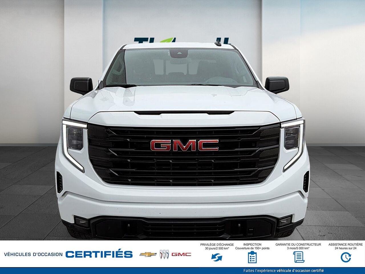 2024 GMC SIERRA Elevation cabine multiplace 4RM 157 po White Montmagny - photo #1