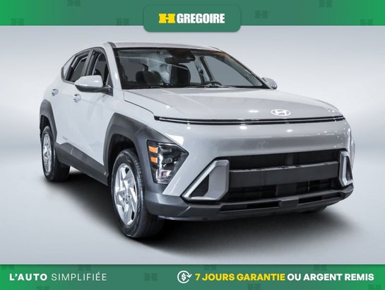 2025 Hyundai Kona Essential AWD AUTO AC MAGS CAM RECULE BLUETOOTH Grey