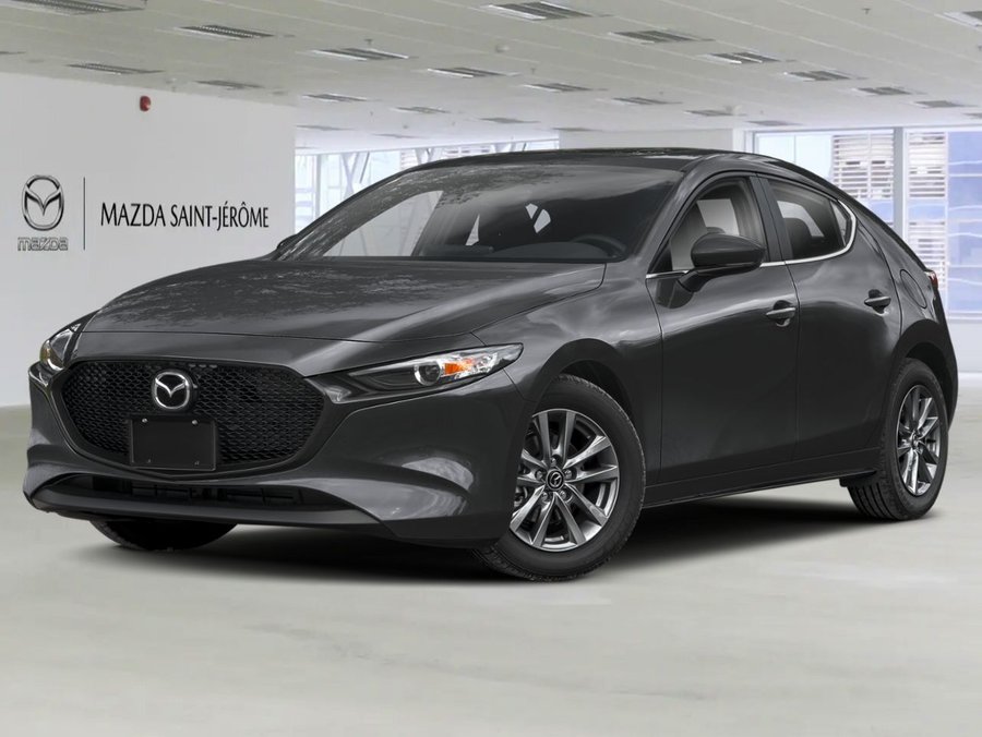 MAZDA Mazda3 Sport GS TI | TOIT OUVRANT | NAVIGATION | CARPLAY SANS FIL | VOLANT CHAUFFANT 2026 Gris mécanique métallisé