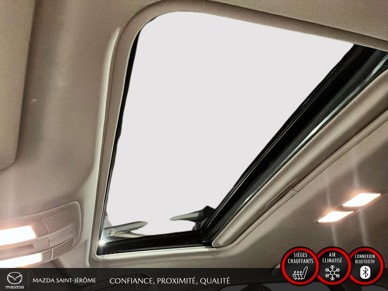 Mazda CX-5 GT | TOIT OUVRANT | CUIR | AWD | 2025 Noir Saint-Jérôme - photo #18