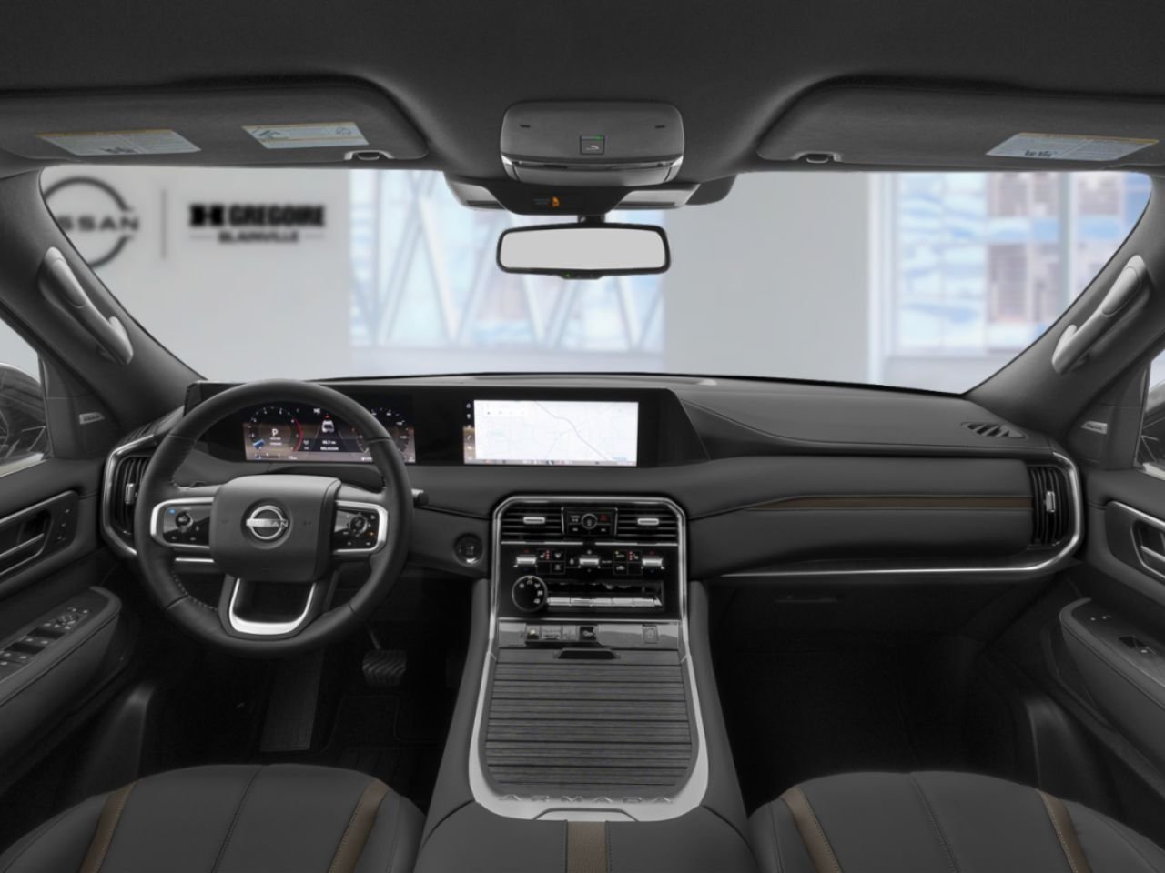 2027 Nissan Armada Super Black Blainville - photo #14