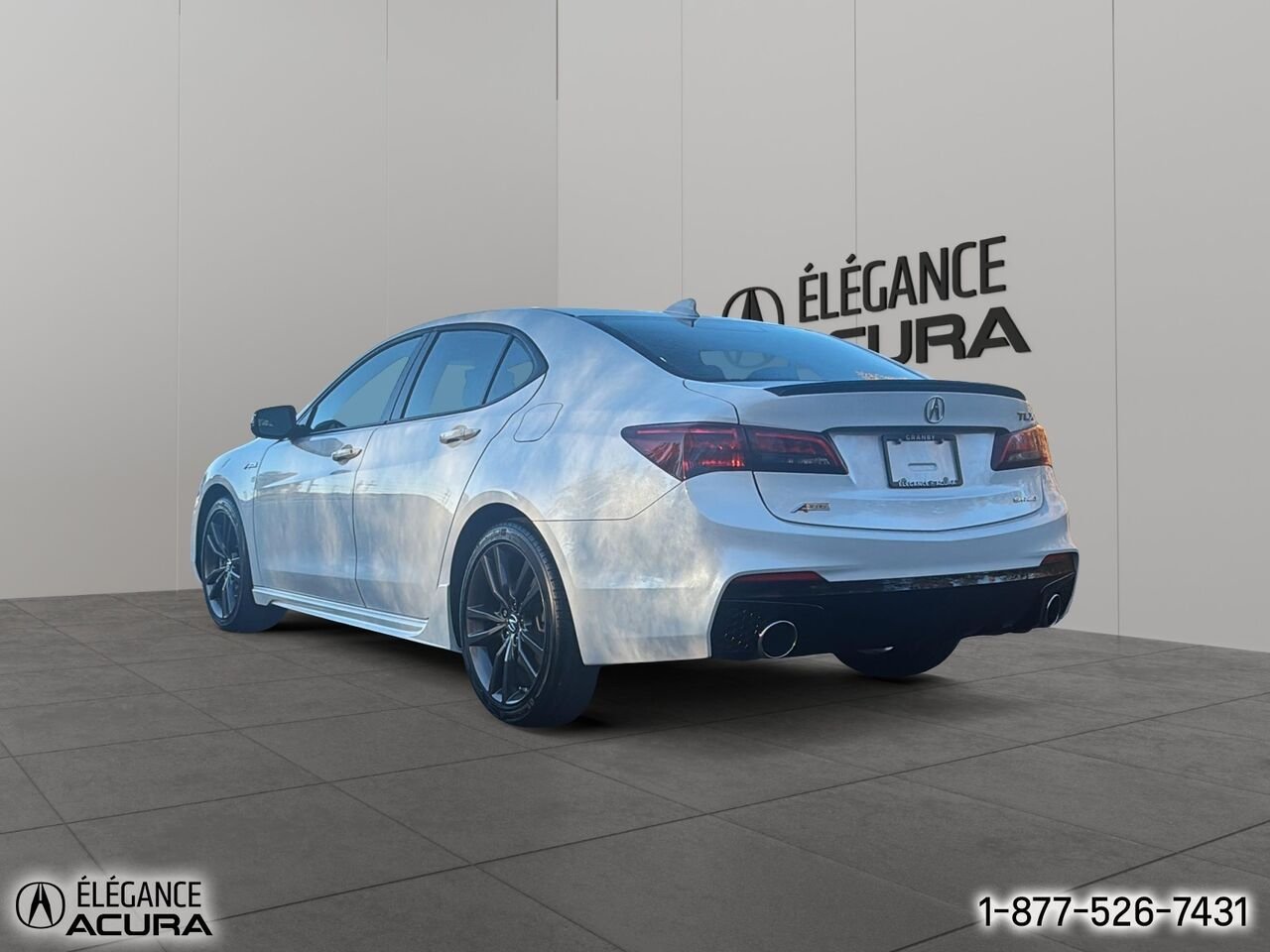 Acura TLX A-Spec berline SH-AWD avec ensemble Tech | A8936 2020 Blanc Granby - photo #5