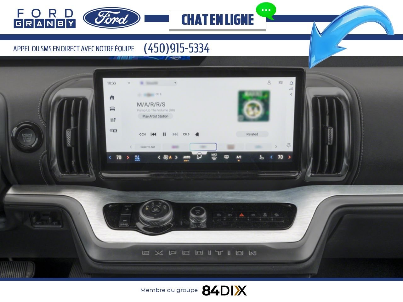 2025 Ford Expedition Agate Black Metallic Granby - photo #10