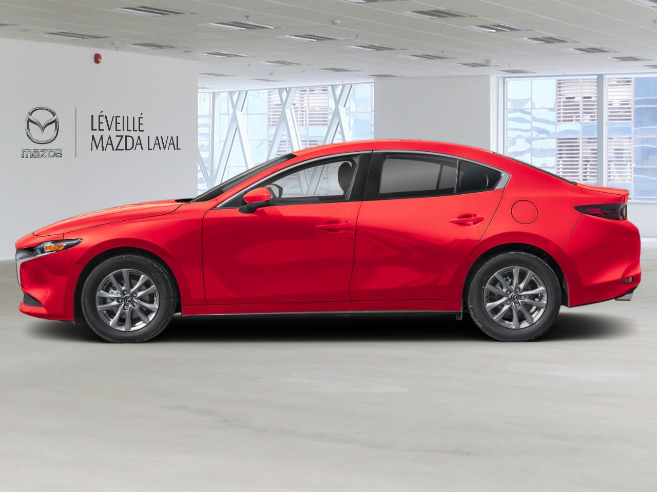 2026 Mazda Mazda3 GX TA Soul Red Crystal Metallic Laval - photo #2