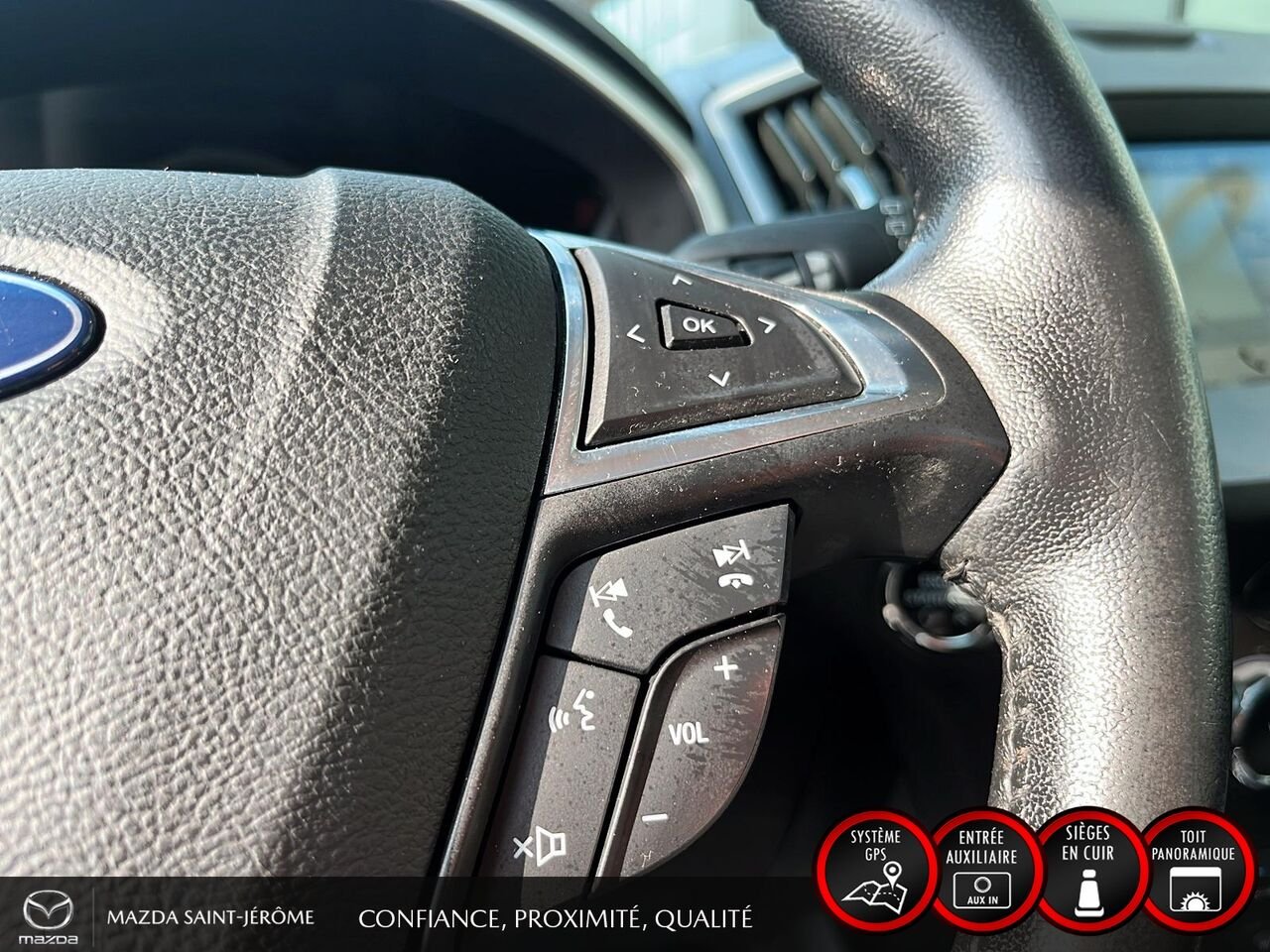 2018 Ford Edge Black Ste-Agathe des Monts - photo #15