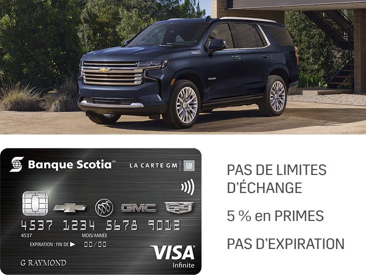 Carte gm programme chevrolet 2