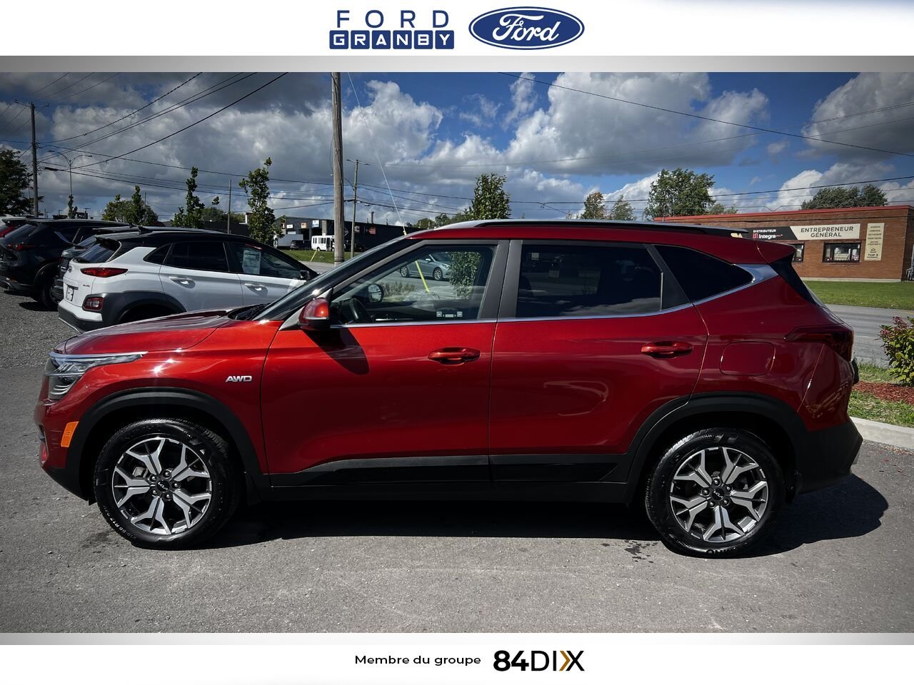 Kia Seltos 2023 Orange Granby - photo #4