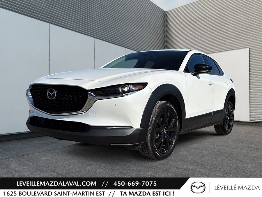 Mazda CX-30 GT TI avec moteur turbo 2023 Blanc