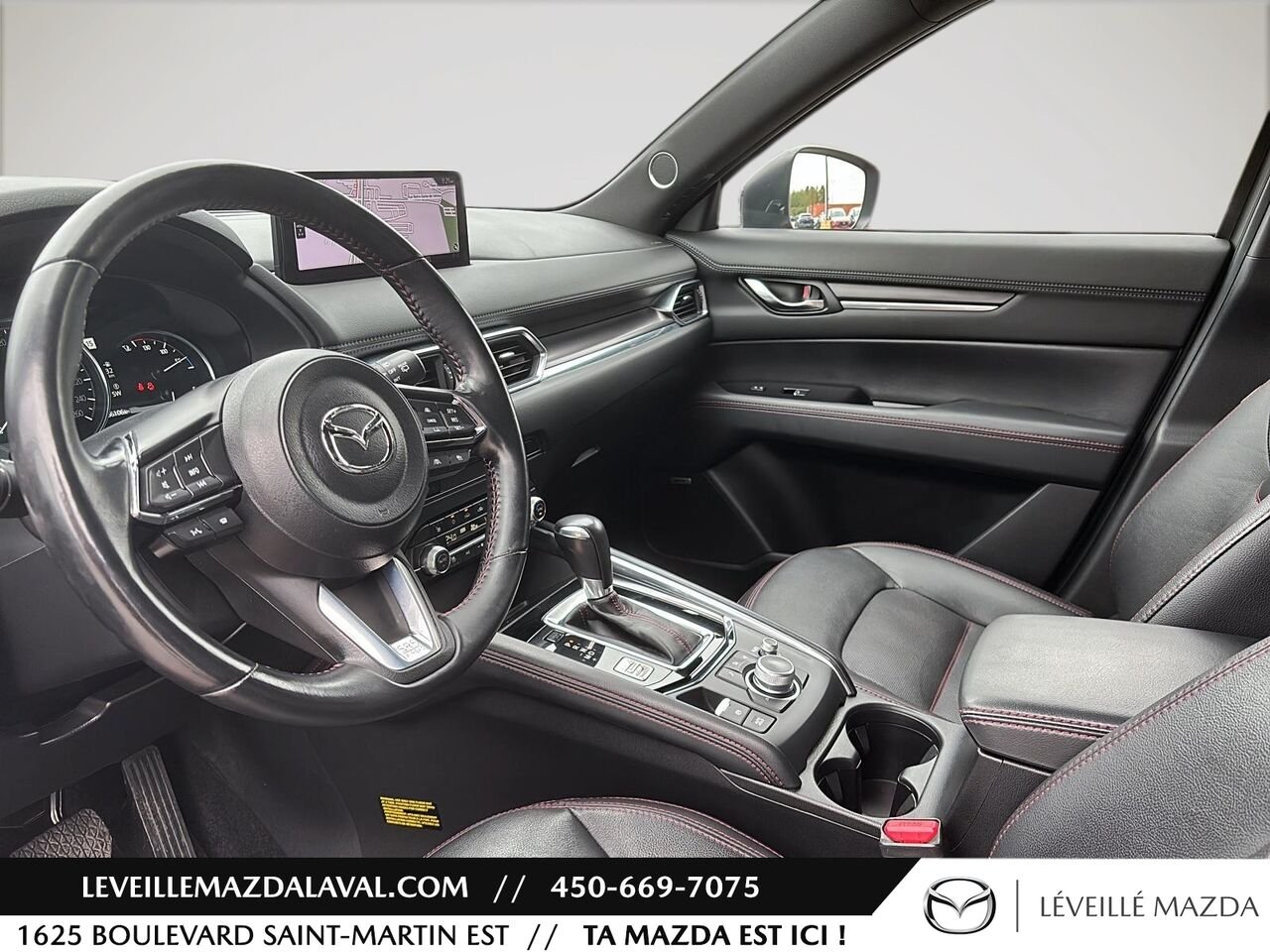 Mazda CX-5 Sport avec moteur turbo TI 2023 Rouge Laval - photo #11