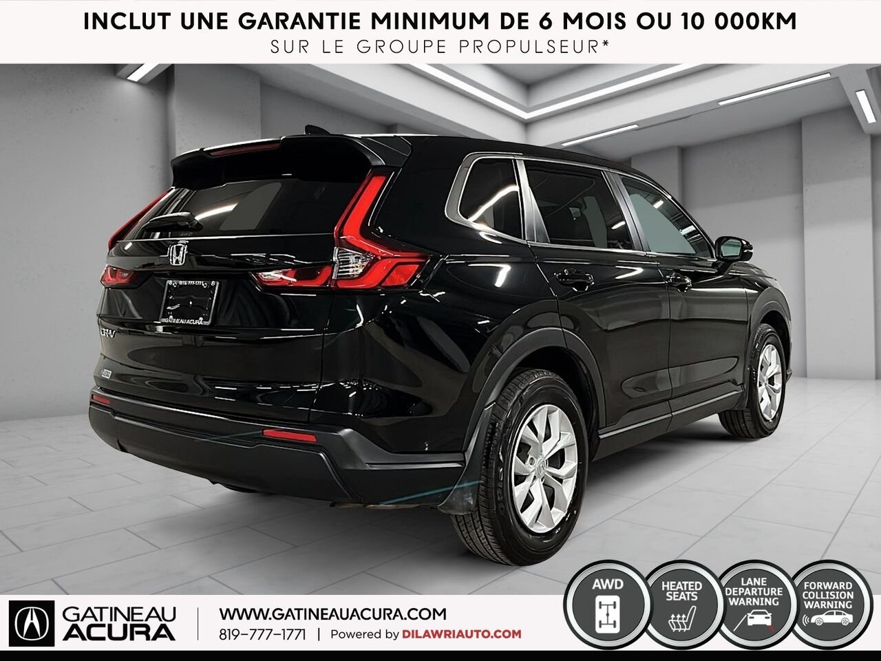 Honda CR-V LX AWD 2024 Noir Ottawa & Gatineau - photo #13