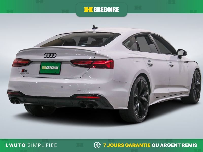 Audi S5 2023 Blanc Saint-Eustache - photo #8