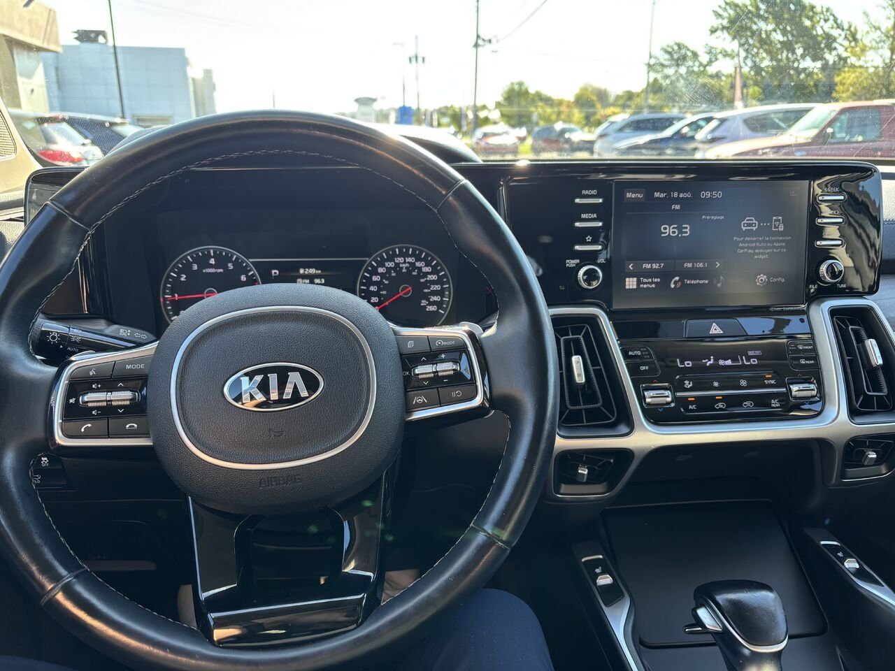 KIA SORENTO EX EX Traction Intégrale 2021 Gris Montmagny - photo #16