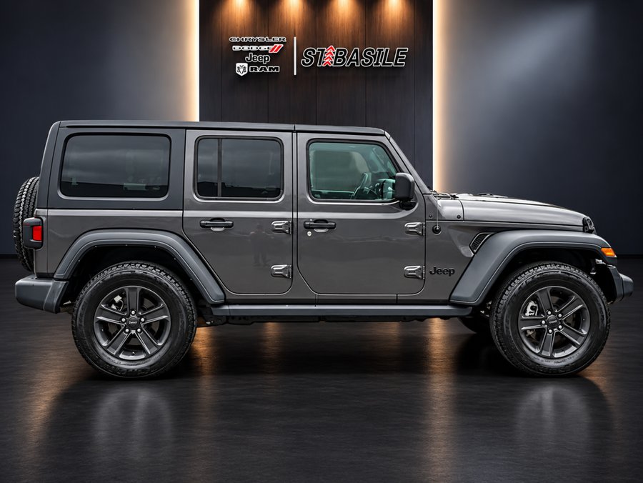 2021 Jeep Wrangler UNLIMITED SPORT ALTITUDE, DEUX TOITS, ALPINE, PHARES AU LED Grey