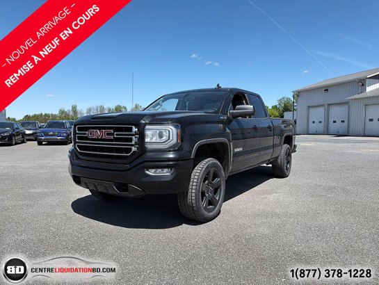 2019 GMC Sierra 1500 Limited ELEVATION DOUBLE CAB BOITE 6.5P Black