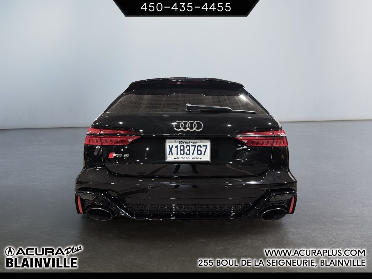 2024 Audi RS 6 Avant Black Blainville - photo #2