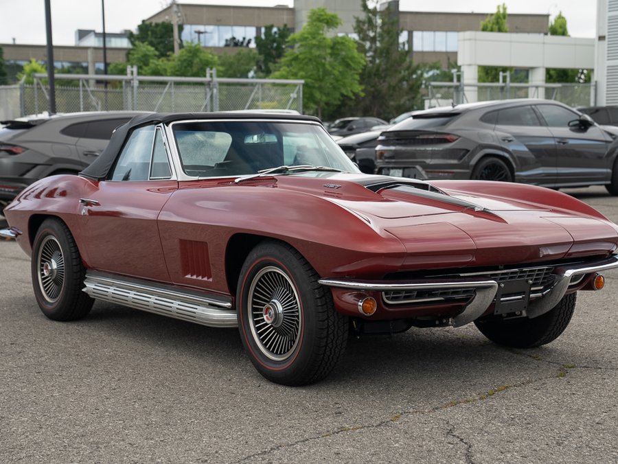 Chevrolet Corvette 1967 1967 Rouge