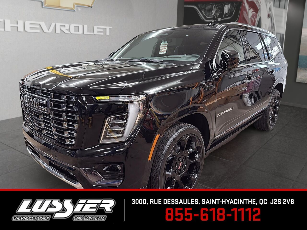 Black 2027 GMC Yukon SUV / Crossover Four-Wheel Drive Automatic