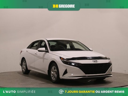 2023 Hyundai Elantra Essential AUTO AC GR ELECT MAGS CAM RECUL BLEUTOOT White