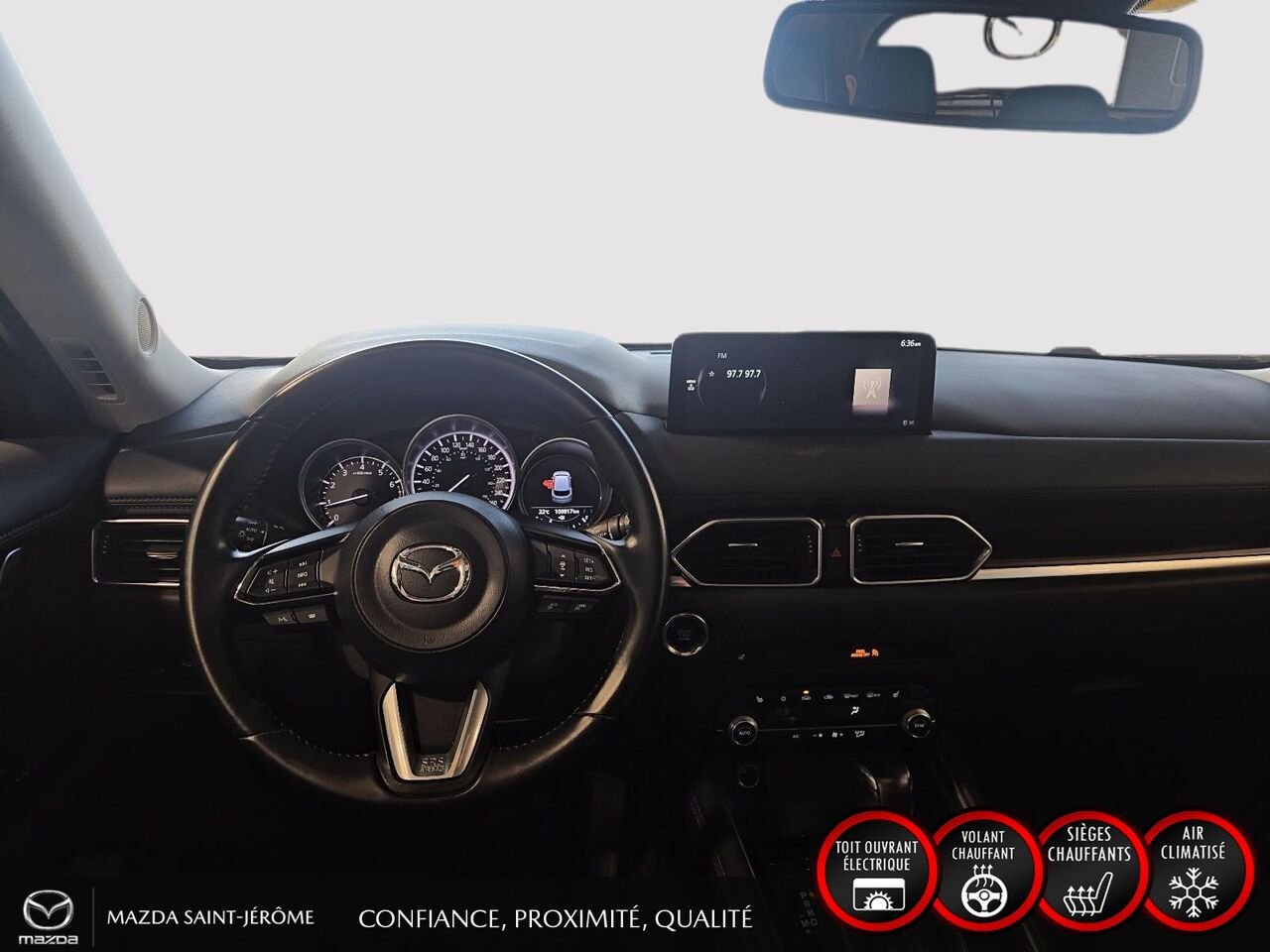 2021 Mazda CX-5 Édition Kuro | CUIR | TOIT OUVRANT | AWD | Grey Saint-Jérôme - photo #21