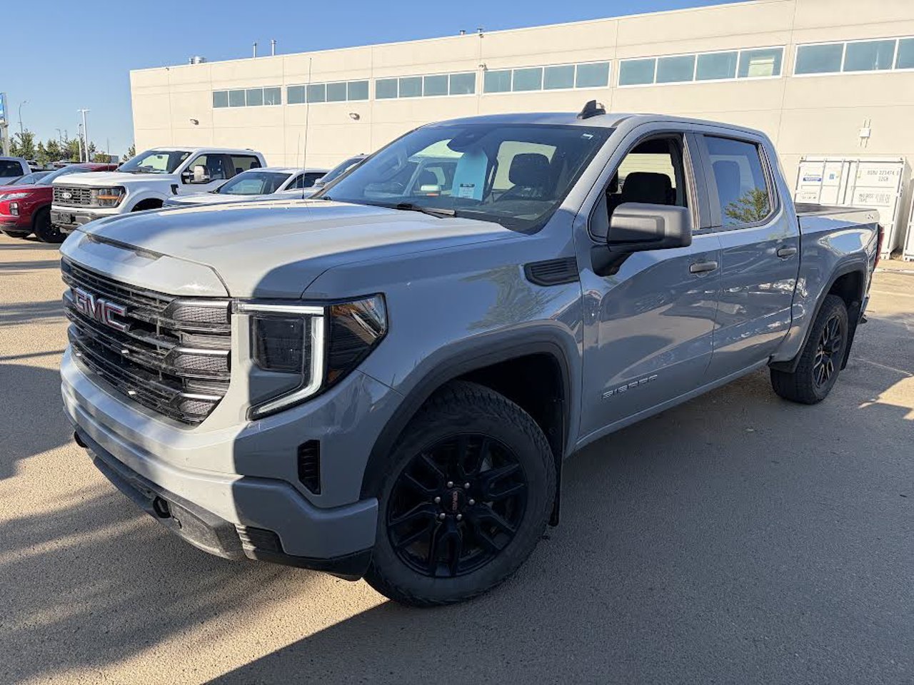 2024 GMC Sierra 1500 4WD Crew Cab 147 Pro Grey Sherwood Park - photo #2