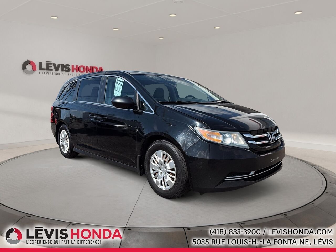 Honda Odyssey LX Familiale 4 portes LX 2016 Noir Lévis - photo #4