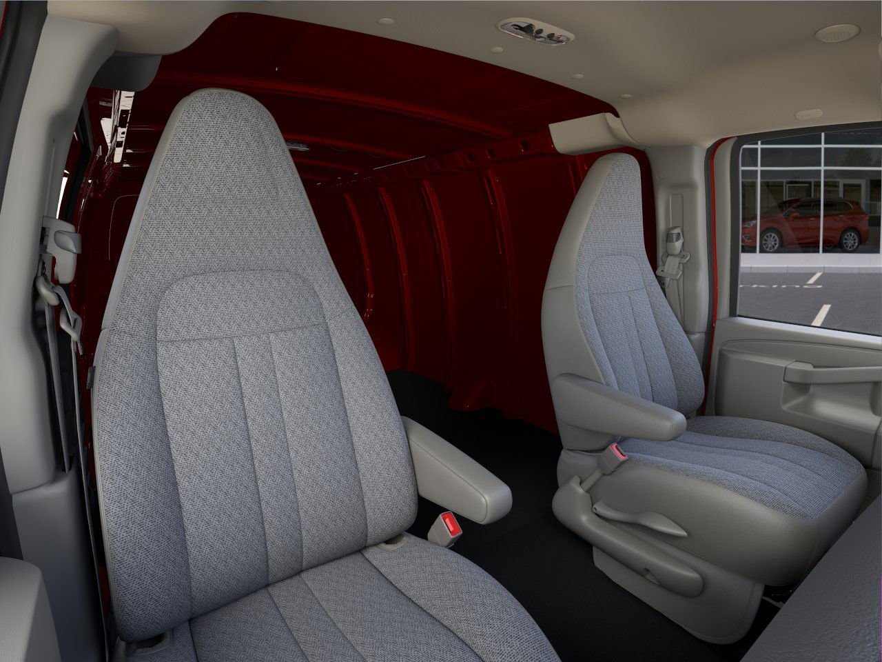 2024 GMC Savana Cargo Van Cardinal Red Saint-Eustache - photo #15