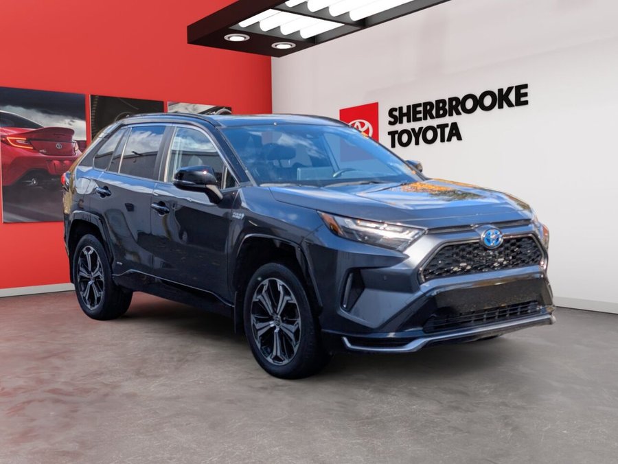 Toyota RAV4 Prime XSE PRIME-HYBRIDE BRANCHABLE/SIÈGES CHAUFFANTS/TOIT OUVRANT/VOLANT CHAUFFANT/AC BIZONE 2023 Gris