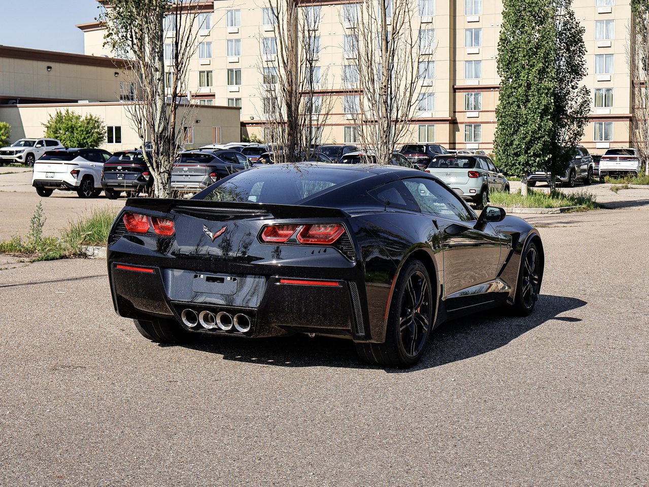2017 Chevrolet Corvette 2dr Stingray Cpe w/1LT Black Sherwood Park - photo #11