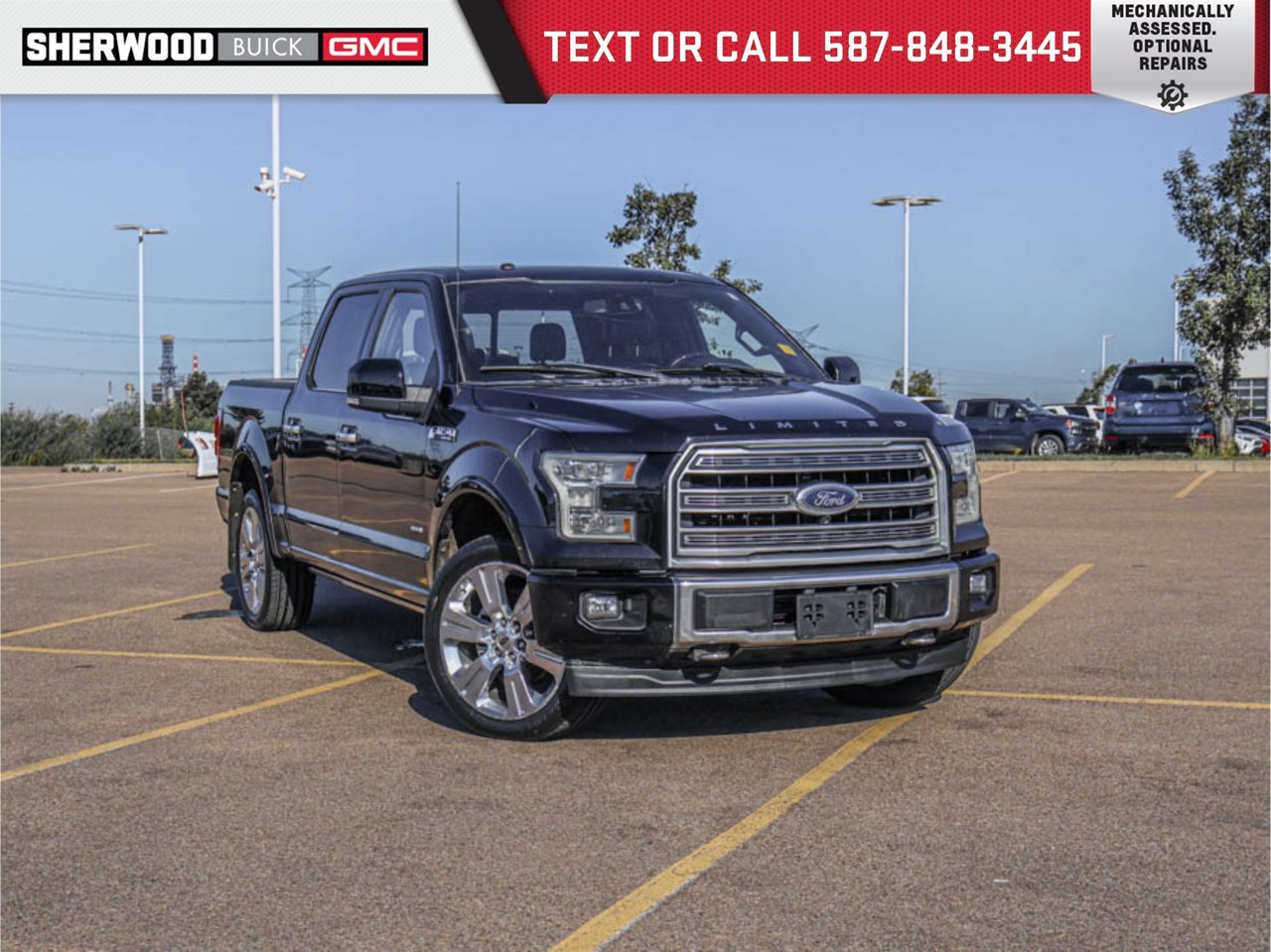 2017 Ford F-150 4WD SuperCrew 145 Limited Black Sherwood Park - photo #0